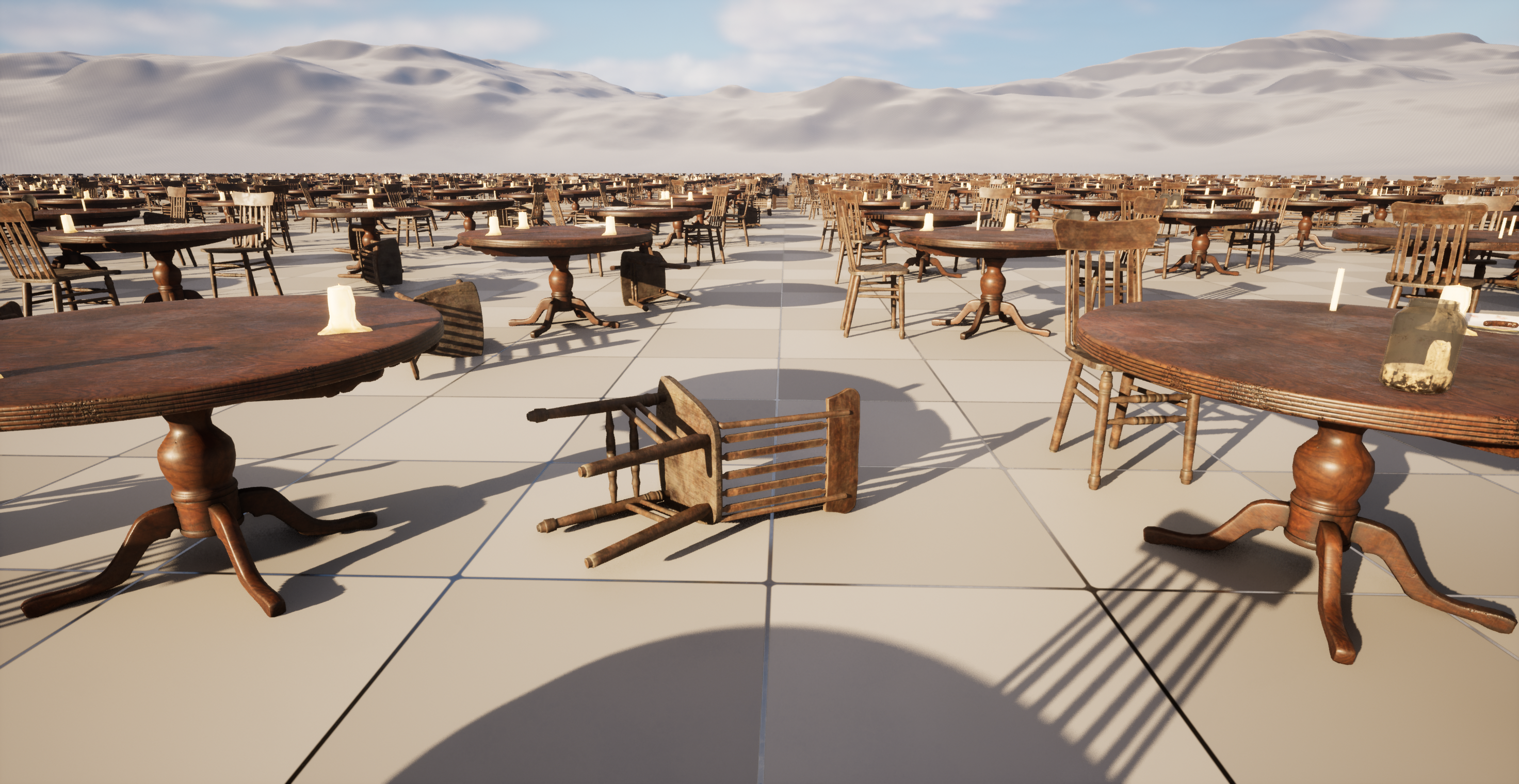 [언리얼엔진5 PCG] 2. Dining Table