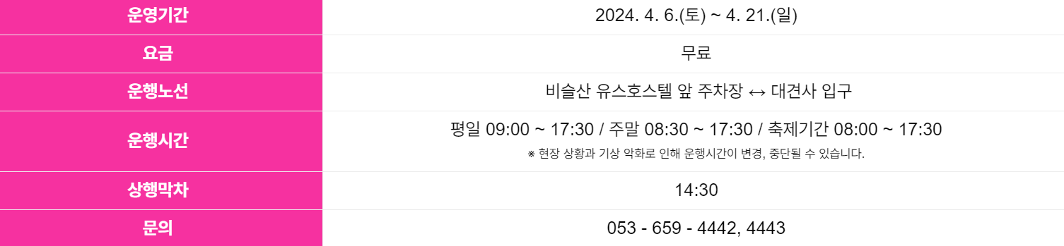 비슬산 참꽃축제