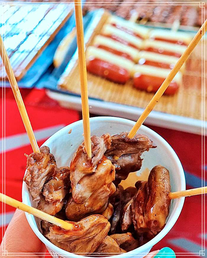 목포, 목포역 맛집 닭 염통 꼬치 구이, 순대 떡볶이