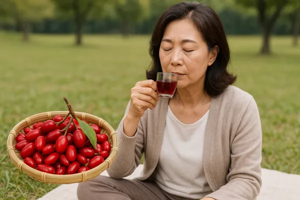 산수유가 안면 홍조 완화에 미치는 효과