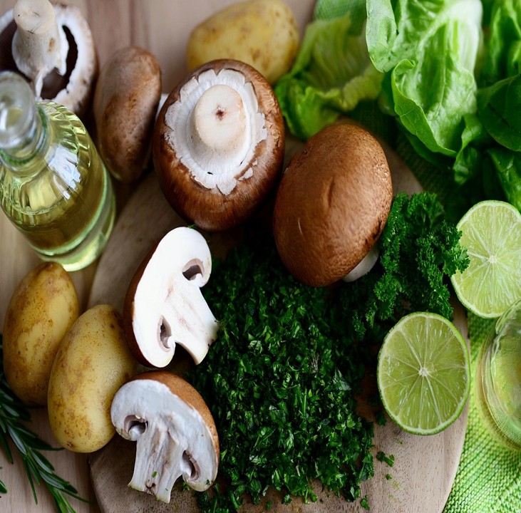 입냄새 예방 식단 예시 이미지