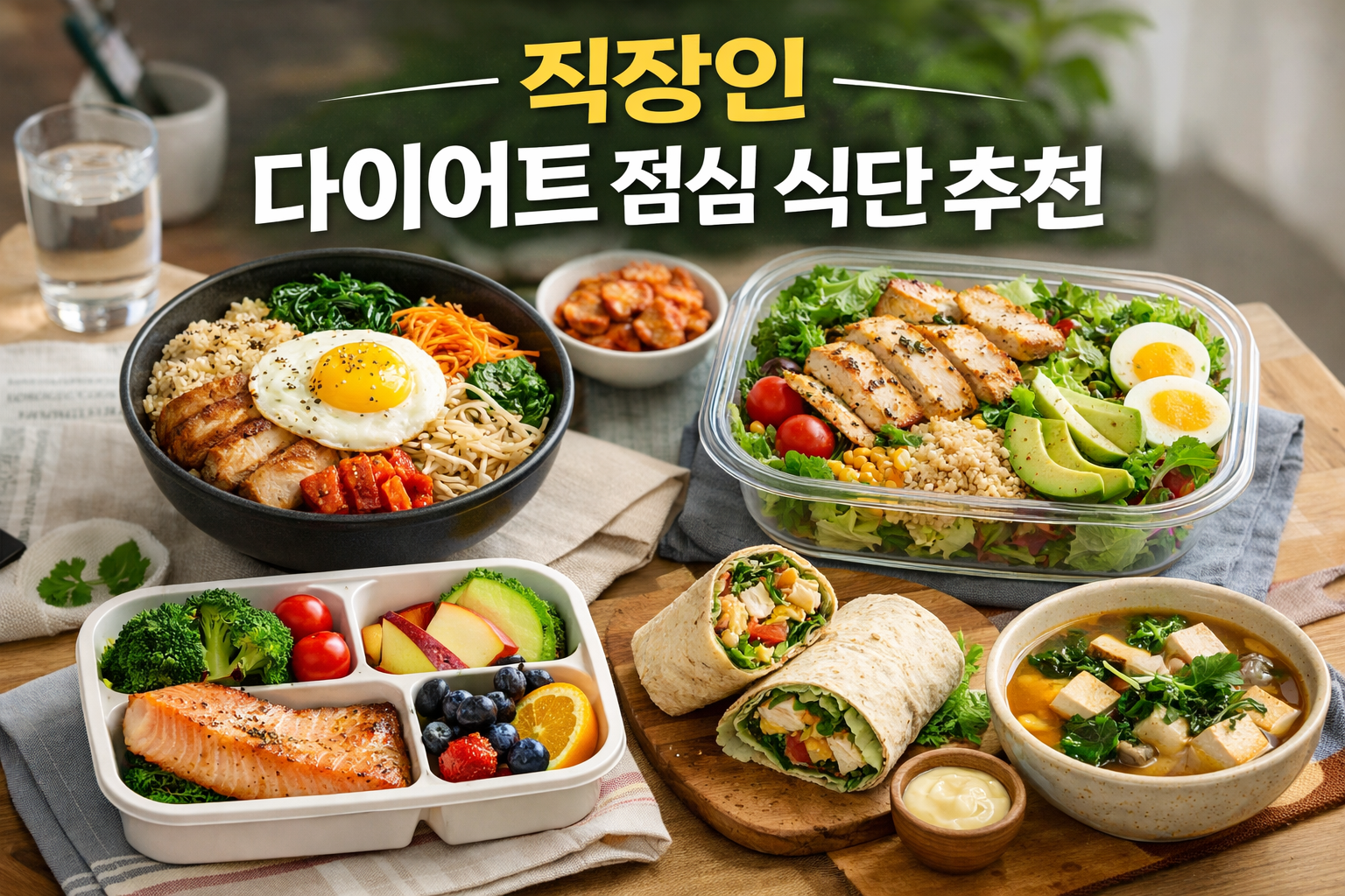 다이어트 점심 식사