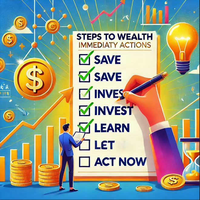 부자가 되기 위해 지금 당장 해야 할 일!!