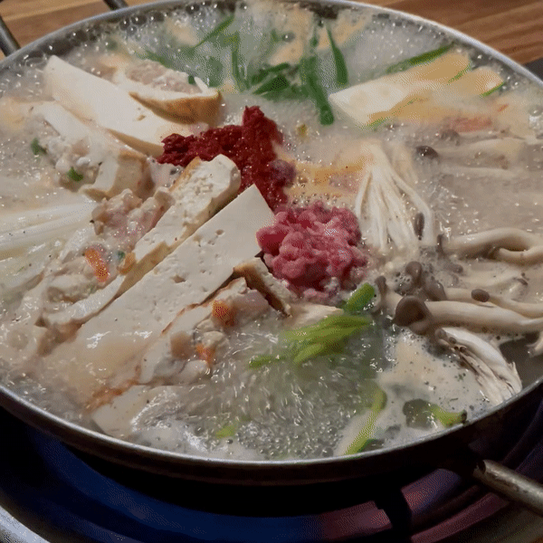 매봉식당 고기품은전골