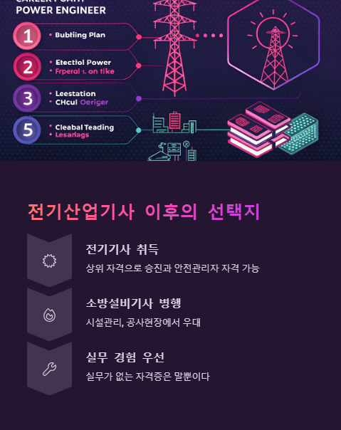 전기산업기사 이후의 선택지