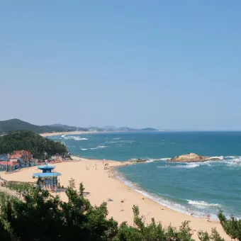 경포 해변 파도 높이 바람 방향 아이 동반 수영 안전_3