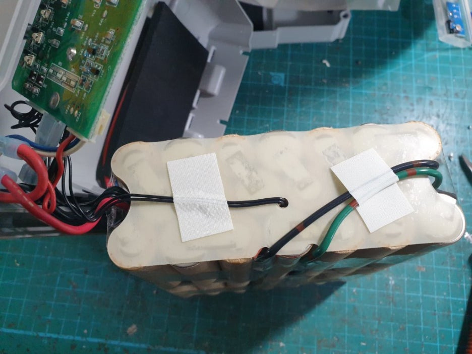 야마하 수전동휠체어 배터리