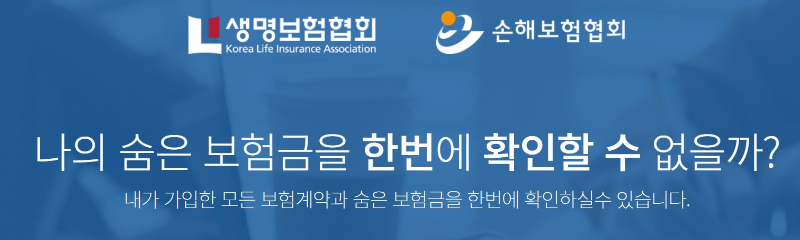 내보험찾아줌 화면