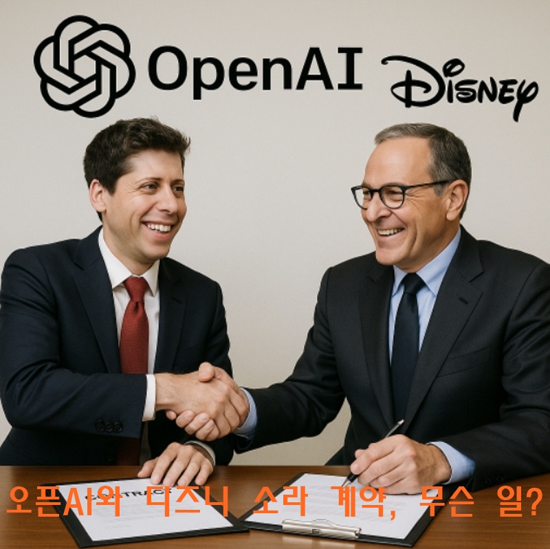 오픈AI와 디즈니 소라 계약, 무슨 일?