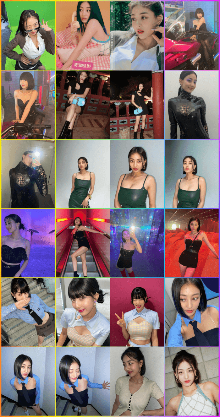 트와이스 지효 인스타화보