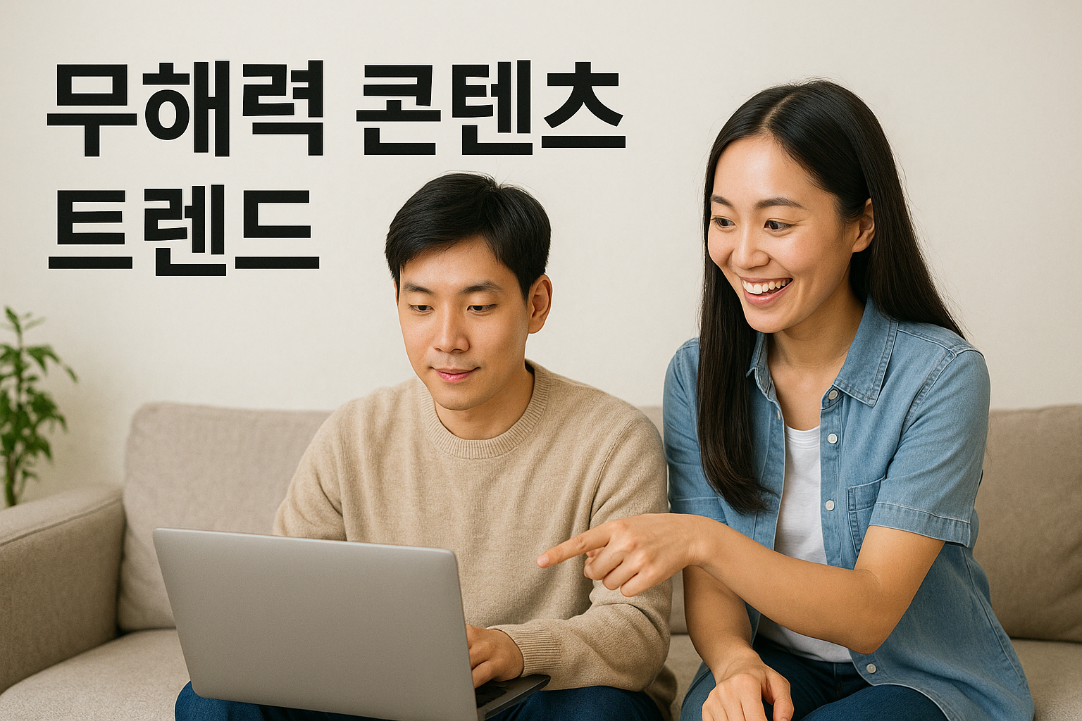 무해력 콘텐츠 트렌드 관련 이미지