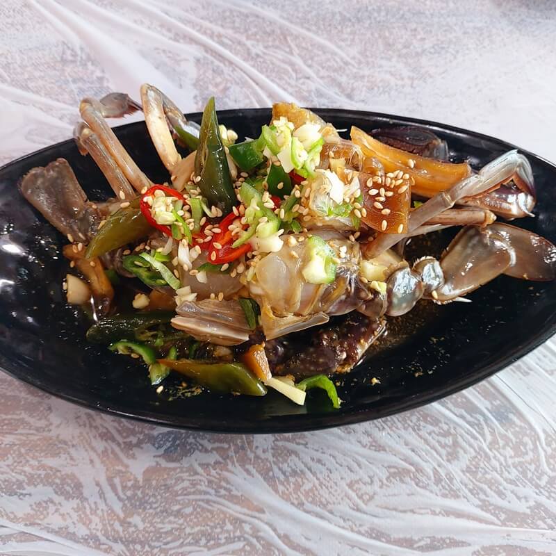 월미도 보길도 횟집 간장게장 사진