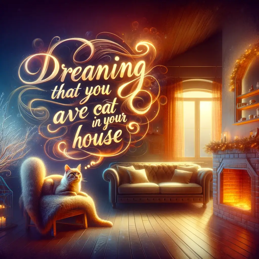집에 고양이 꿈 해몽