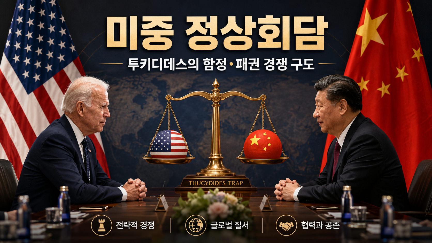 미중 정상회담과 투키디데스의 함정 개념