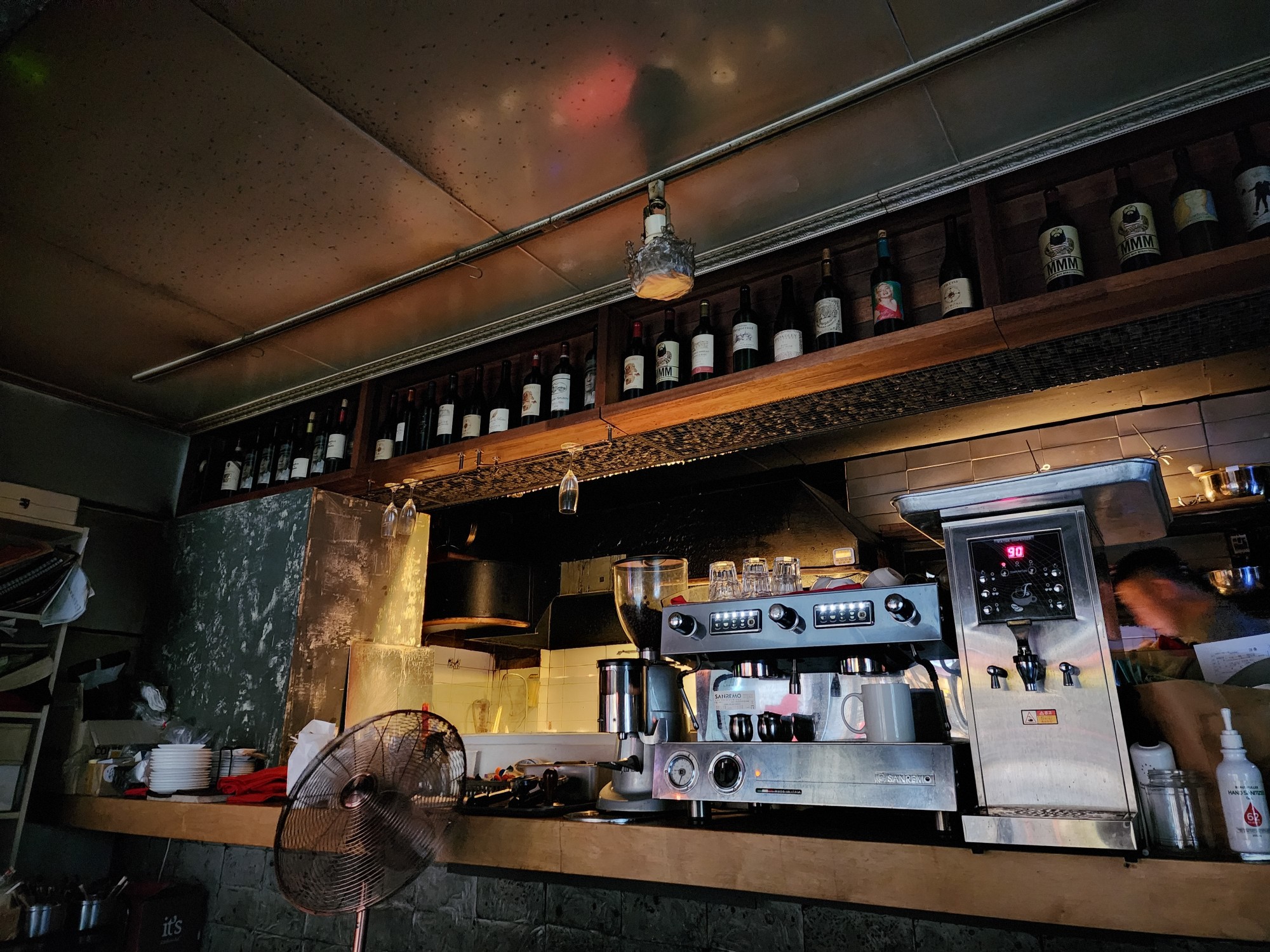 바 및 조리 공간