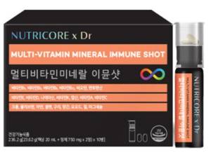뉴트리코어 x Dr 멀티비타민미네랄 이뮨샷 10p 236.2g, 1개