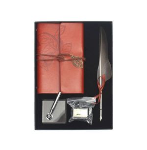 루아 퀼 깃털 만년필 다이어리 세트