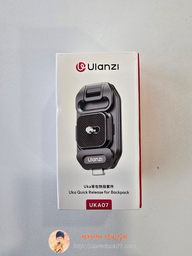 Ulanzi UKA07 Uka F38 탑 플레이트와 호환되는 카메라용 배낭 배낭 클립용 퀵 릴리스 키트