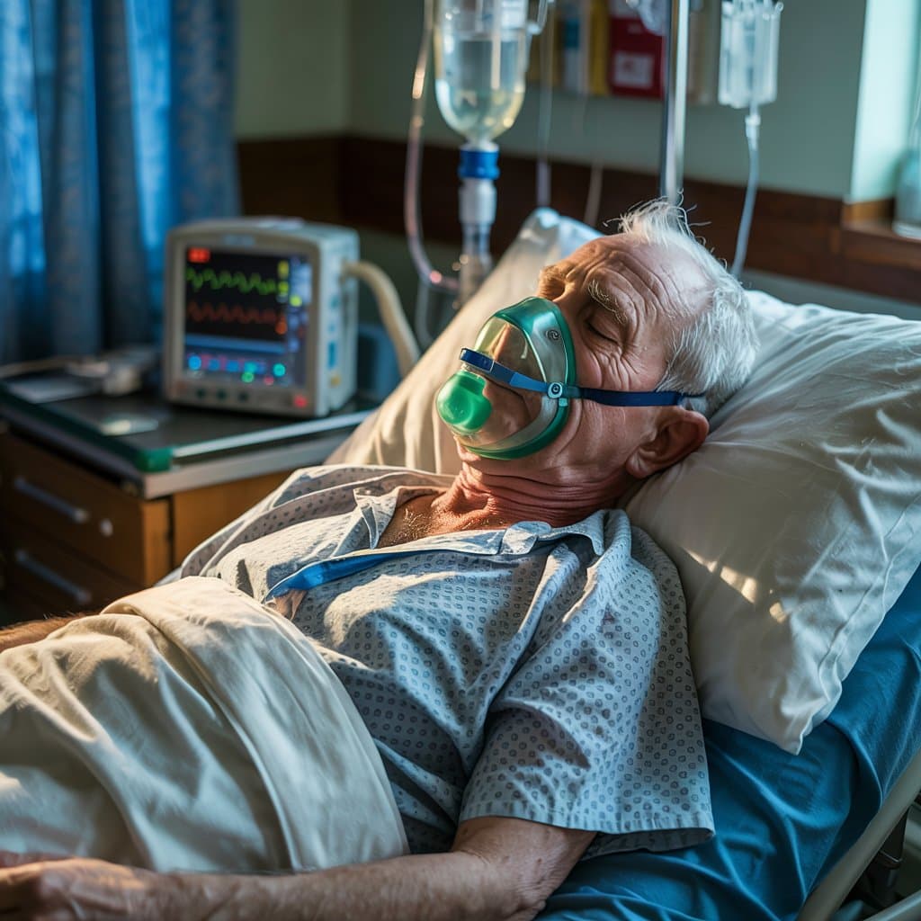 암환자 사망, 자연사, 알고 보니 '폐렴'? 우리가 모르는 진실