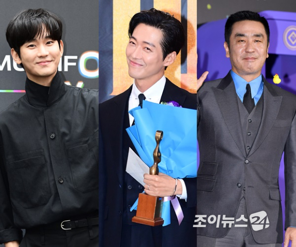 배우 김수현, 남궁민, 류승룡이 60회 백상예술대상에서 경쟁한다. [사진=조이뉴스24 DB]
