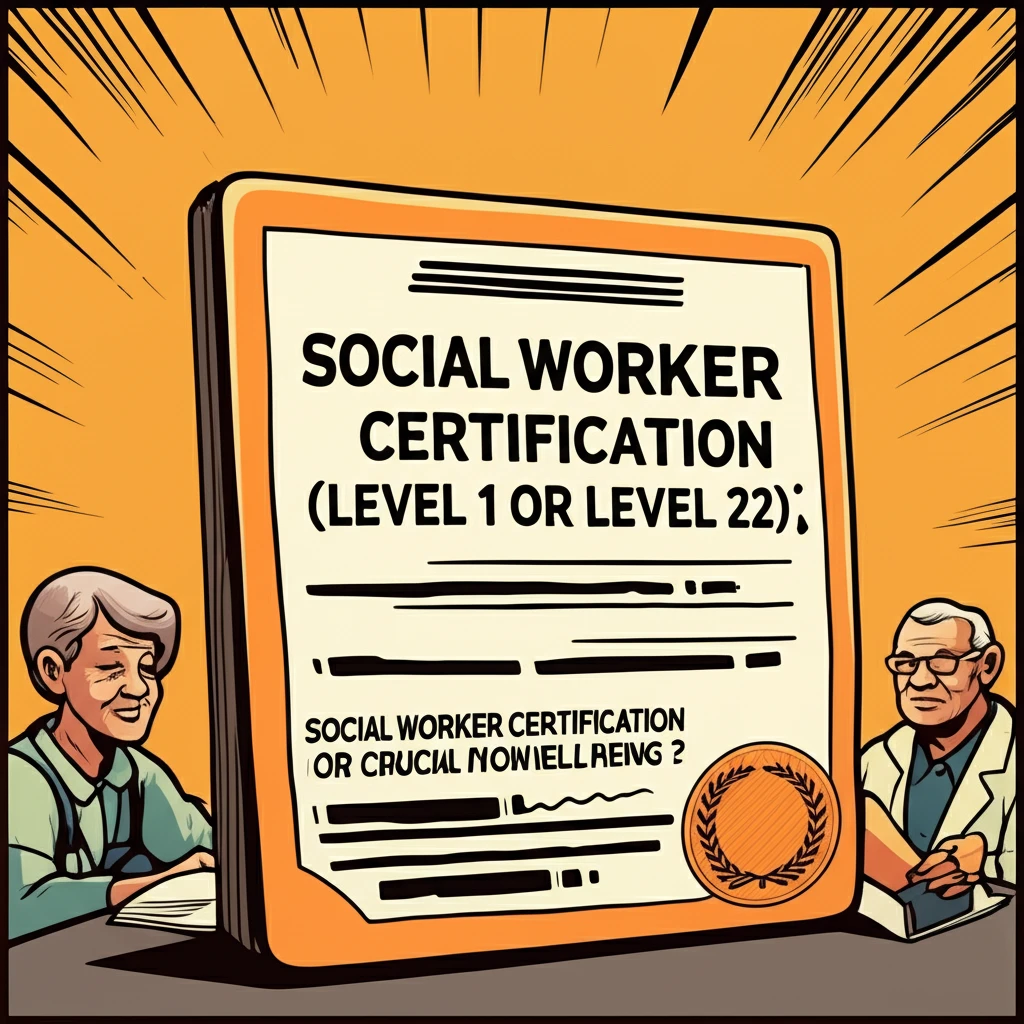 노인일자리 사회복지사 채용 공고와 우..