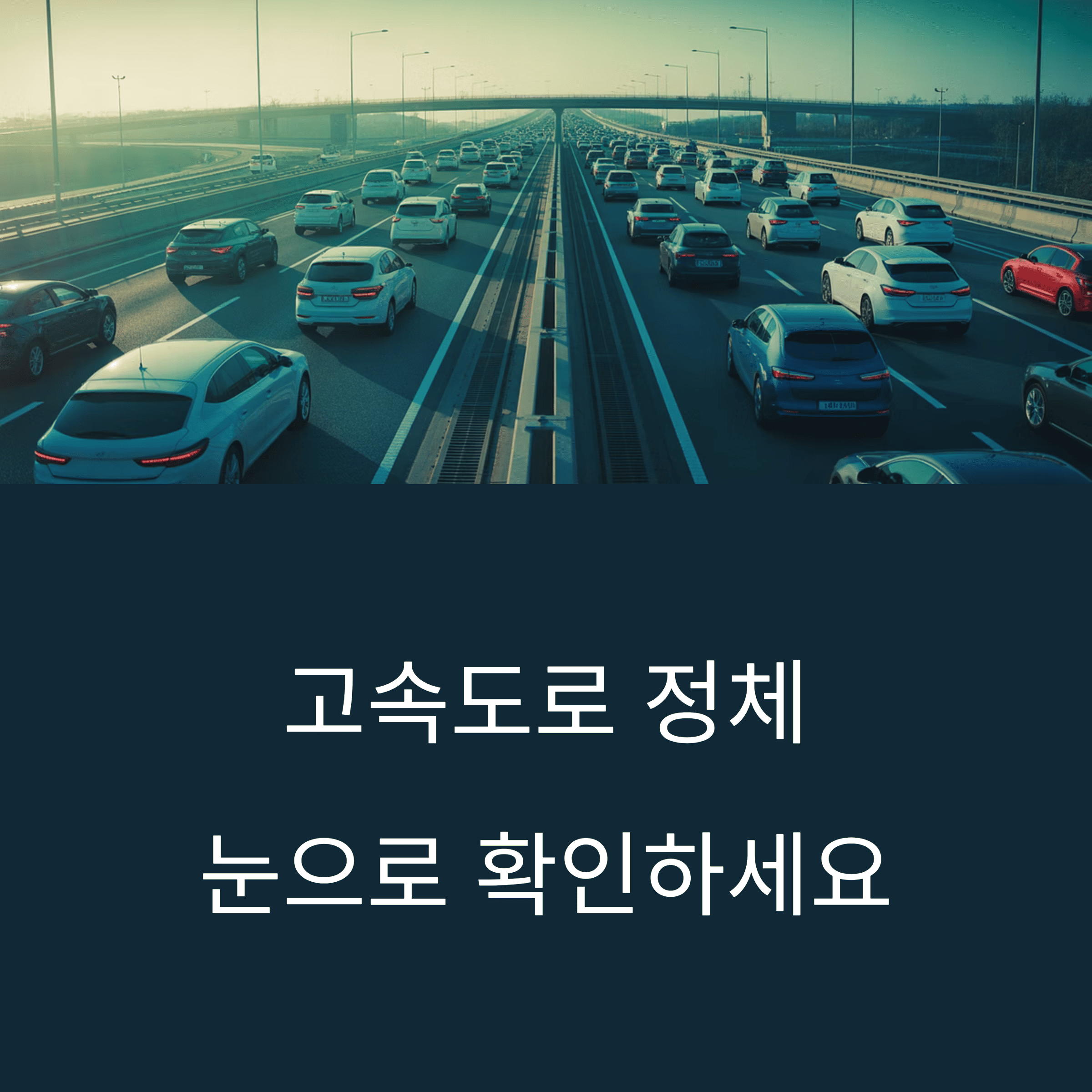 고속도로 CCTV로 시간 절약하는 비법