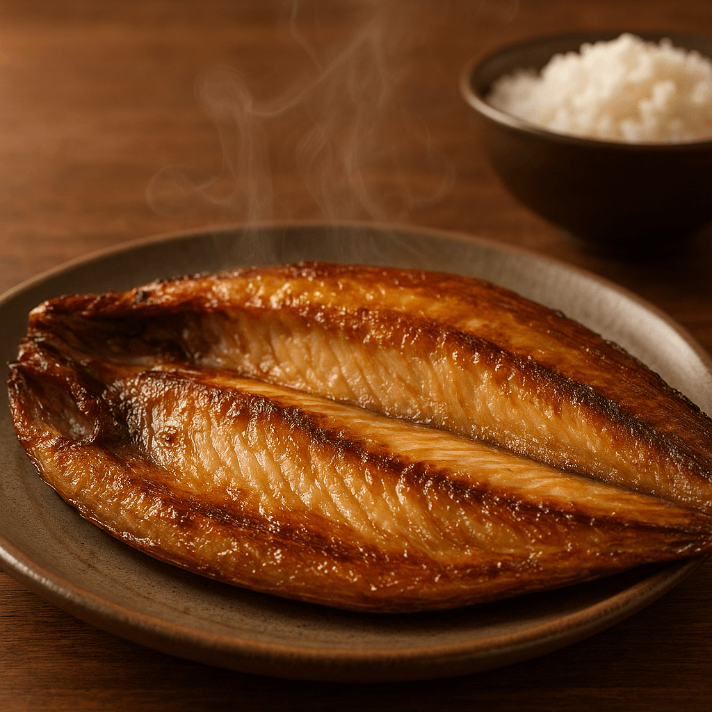 6시내고향 당진전통시장 반건조생선으로 맛있게 구운 모습