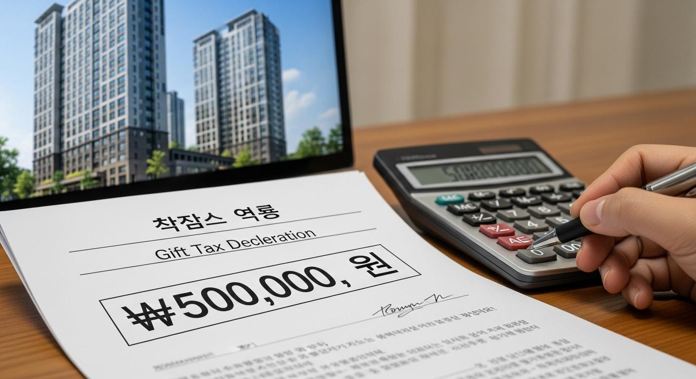 5억 아파트 증여세 취득세