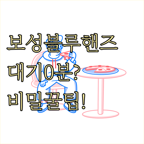 보성 현대자동차 블루핸즈 이용 시 대..