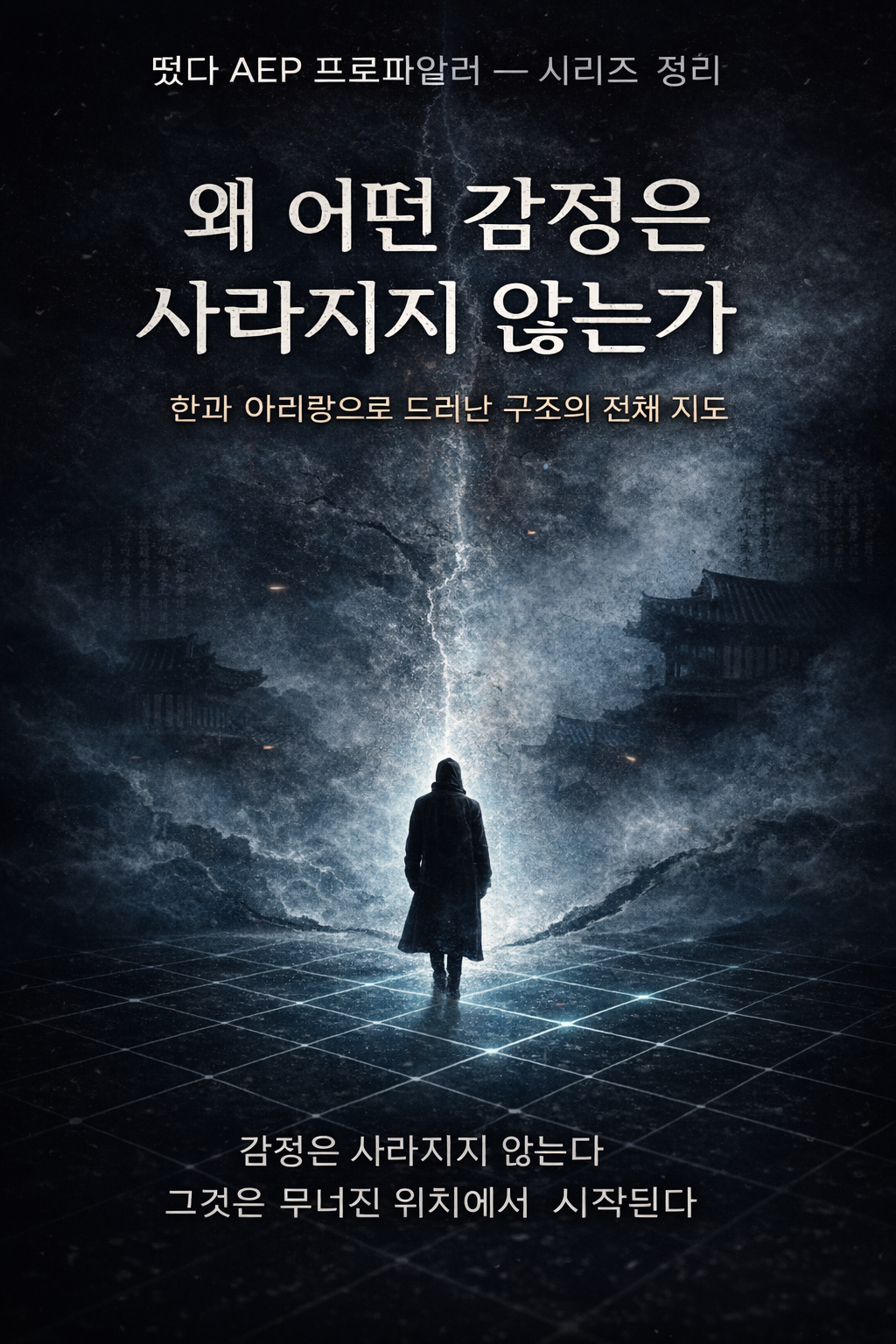 왜 어떤 감정은 평생 사라지지 않는가, 무너진 위치에서 시작된 ‘한’의 구조를 보여주는 이미지