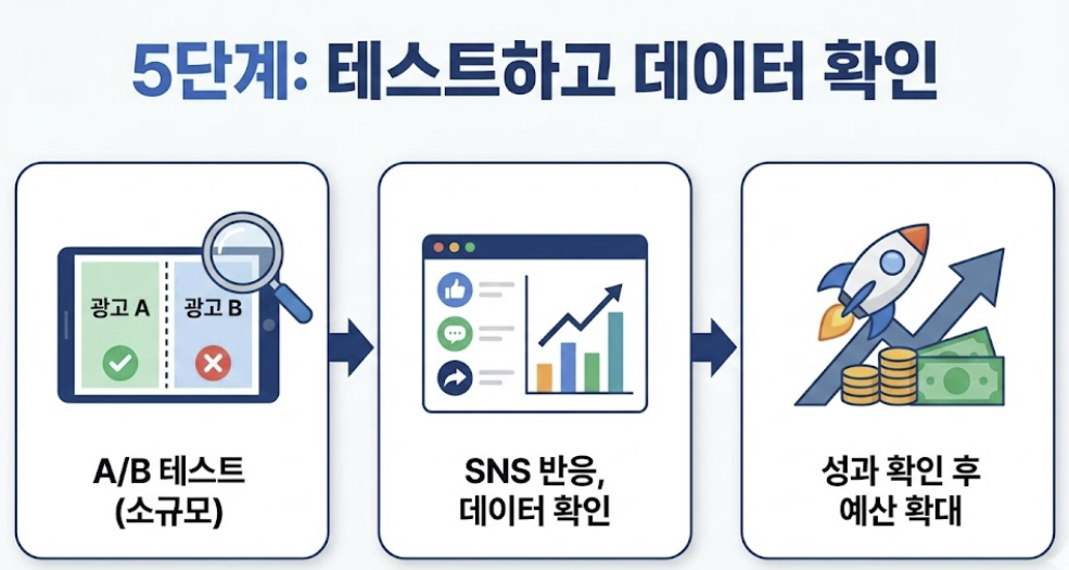 5단계: 테스트하고 데이터 확인 설정 흐름 이미지