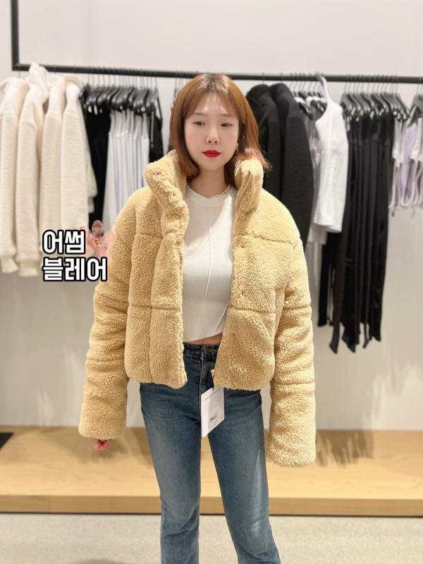 알로요가 여성 셰르파 스노우 엔젤 푸퍼 자켓 ALO SHERPA SNOW ANGEL PUFFER