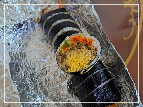 솔직후기 부전시장 명란김밥 생활의 달인 출연 줄서는 소문난 김밥맛집 땡초김밥