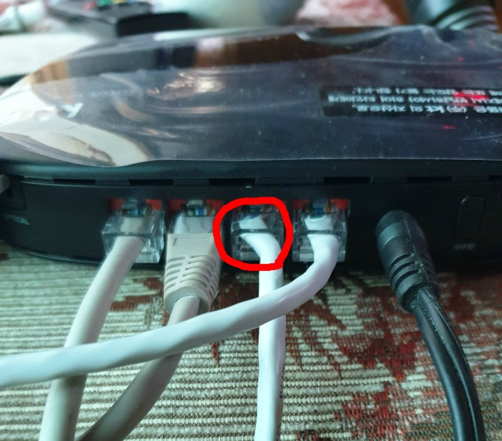 KT 공유기 설정 화면 접속 안될 때3