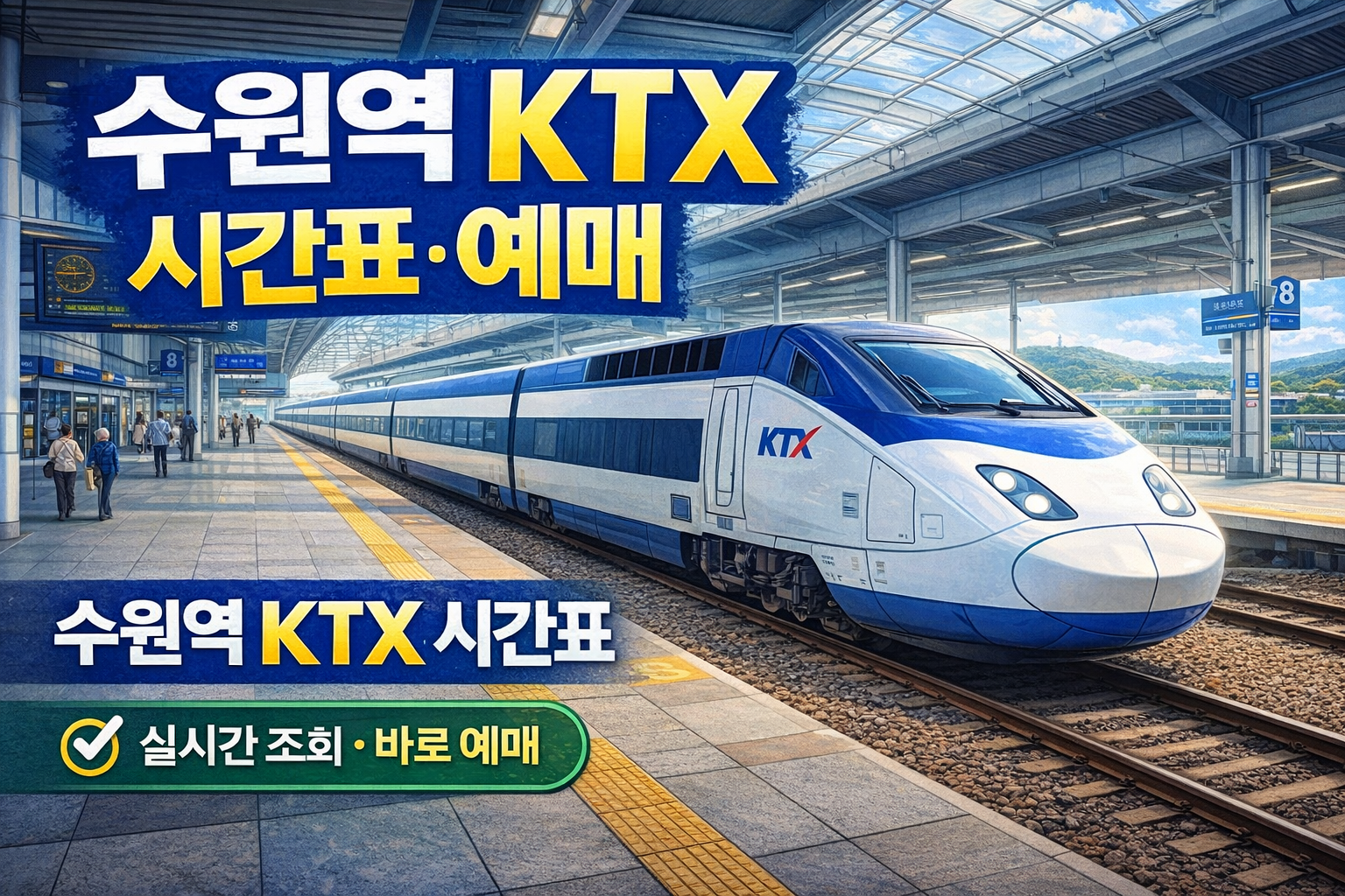 수원역 ktx예매