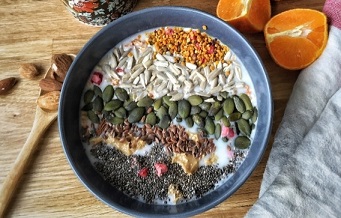 호밀견과류죽