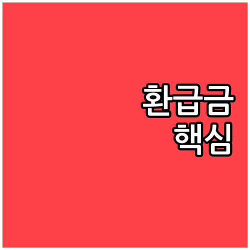 건강보험료 연말정산 공제와 환급금 확..