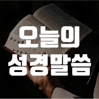 오늘의 성경 말씀 시편 119 하나님의 빛_11