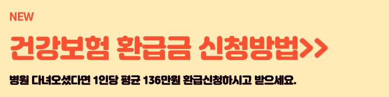 건강보험료 환급