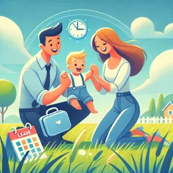 2025년 육아휴직: 급여 인상 및 1년 6월 연장, 6+6, 분할 횟수, 단기육아휴직, 업무분담지원금, 대체인력지원금 등
