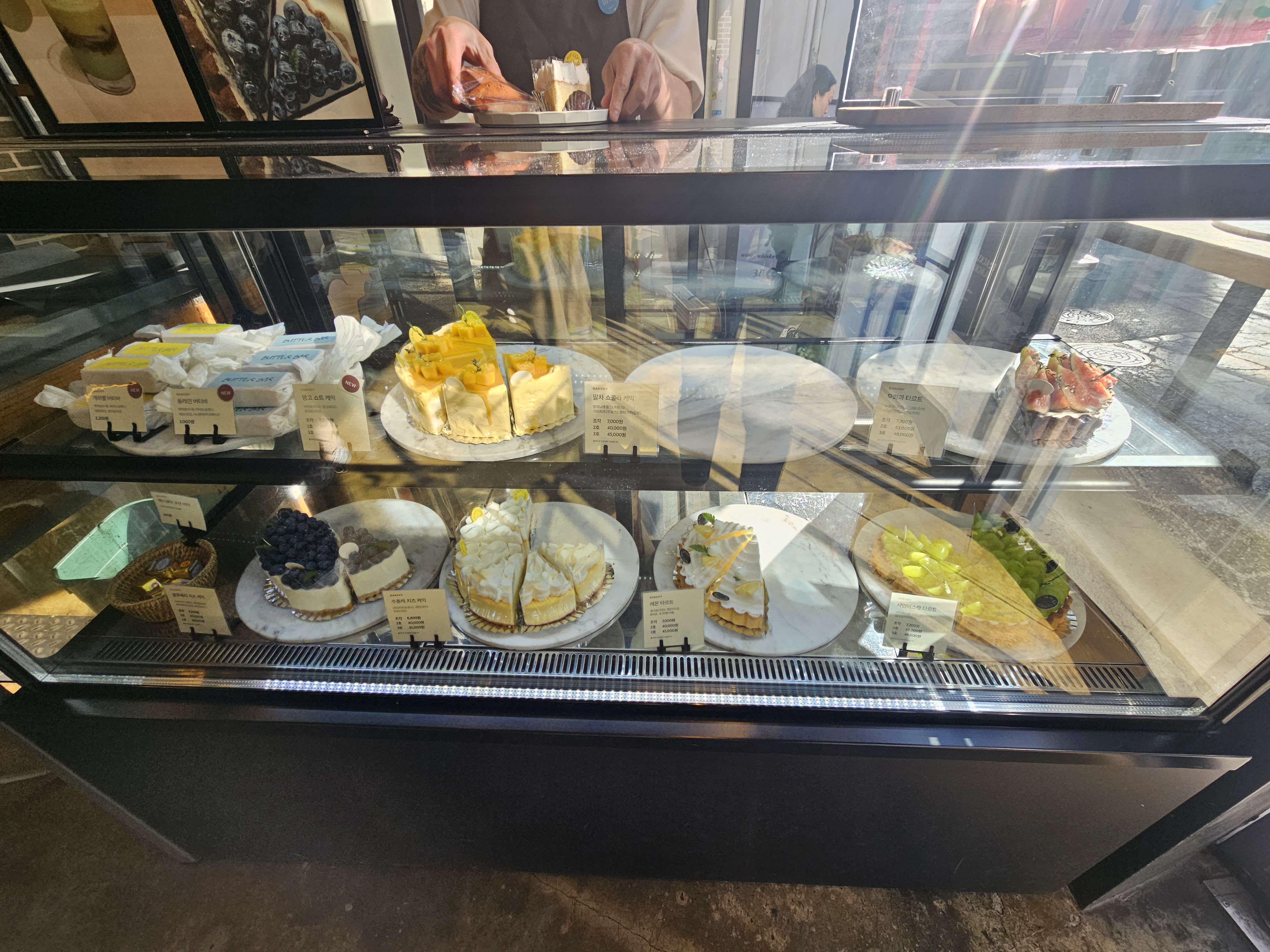 케익류 진열대