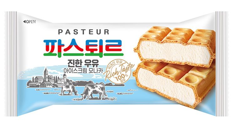 파스퇴르 진한우유 아이스크림