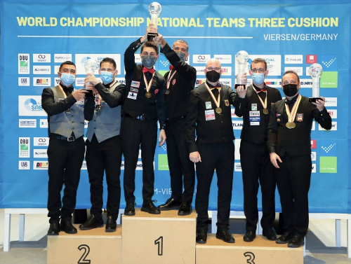 2022년 독일 세계 팀 3쿠션 선수권 대회 우승 국가는 터키