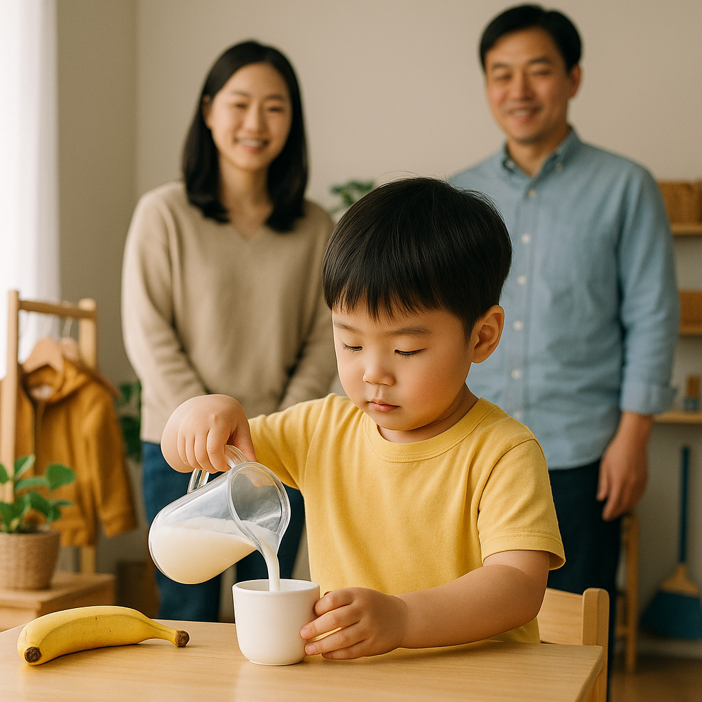 몬테소리 아이 자율성 키우는 방법