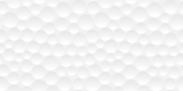 골프공의-딤플-표면-확대-사진