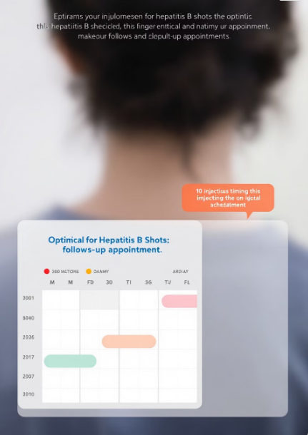 검사와 예방접종 시기