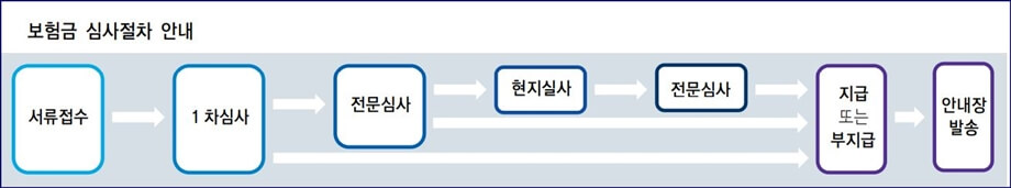 보험금 지급절차