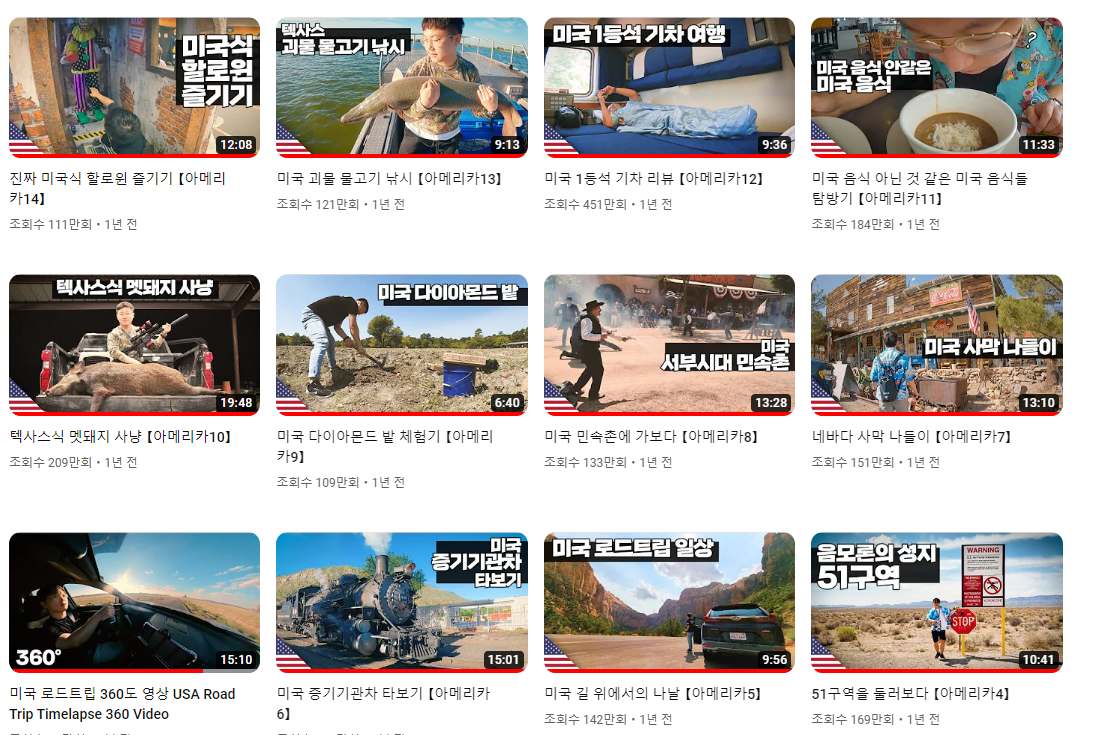 빠니보틀의 아메리카