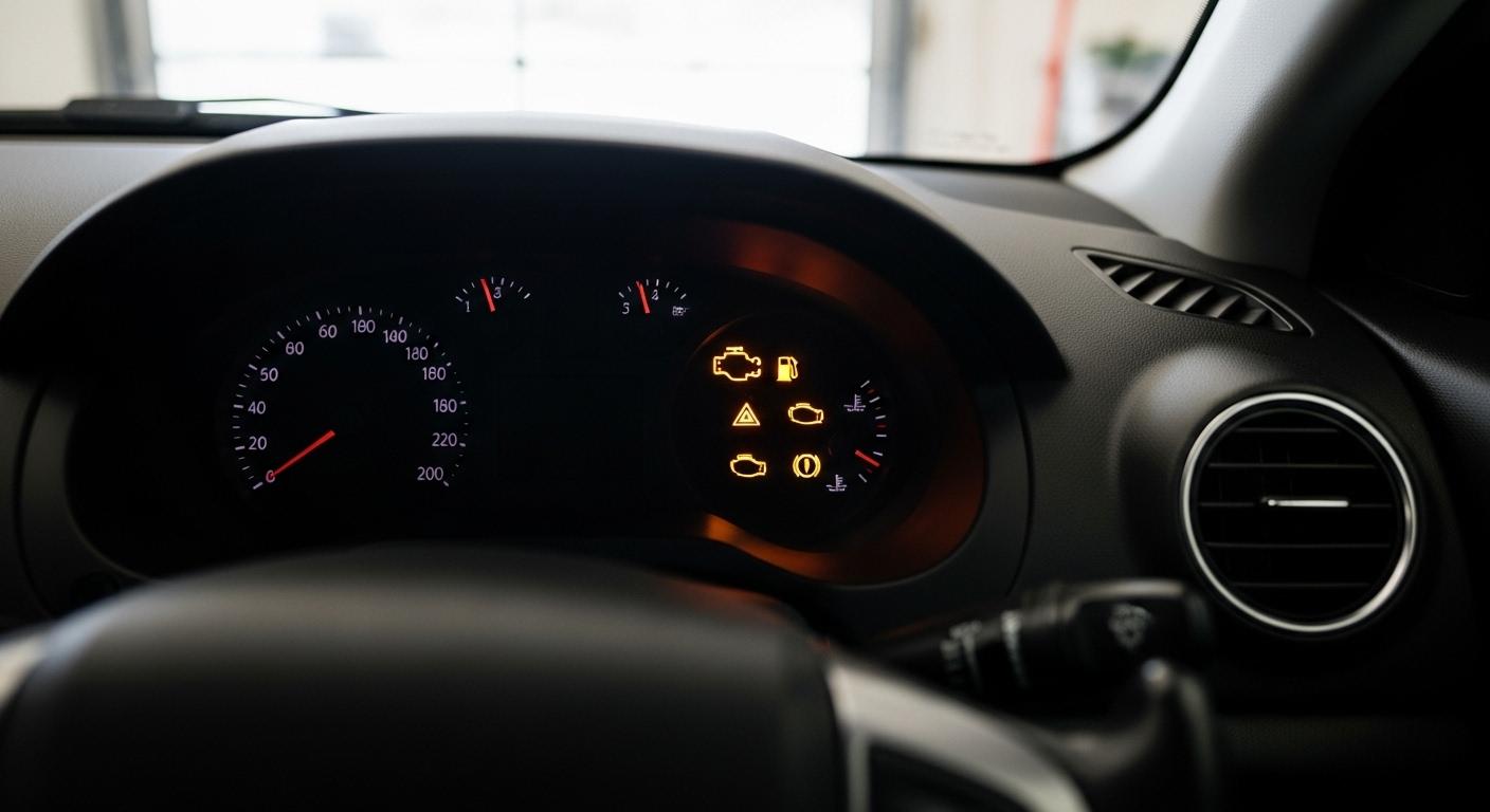 자동차 계기판 점검표시등