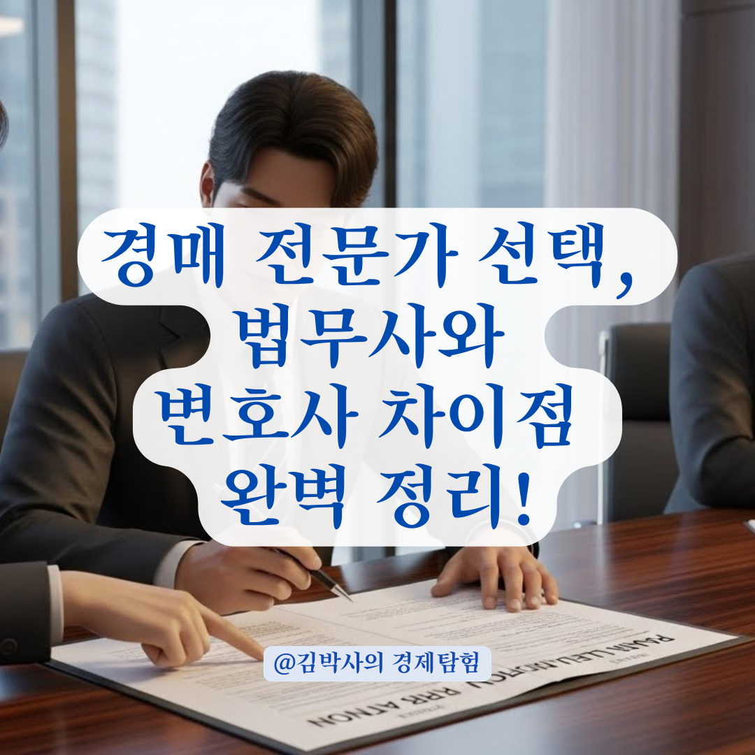 부동산 경매 권리분석, 법무사와 전문 변호사 선임 기준 완벽 정리.